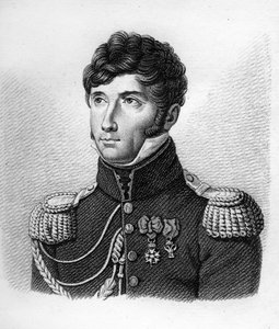 Louis Michel Letort (Le Tort) (1773-1815) in General de Brigade- in “Portraits des généraux français en suite les victoires et conêtes des français””. Engraved by Ambroise Tardieu in 1818. Stella Collection. av Ambroise Tardieu