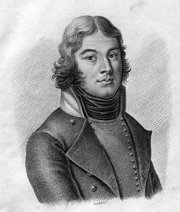 Portrait of General Lazare Louis Hoche (1768-1797) - in “” Portraits of the French generals following the victories and conquests of the French””. Engraved by Ambroise Tardieu in 1818. Stella Collection. av Ambroise Tardieu