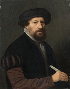 Mann med fjærepenn, 1500-tallet