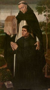 Sankt Thomas og en giver av Ambrosius Benson