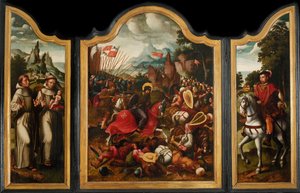 Slaget ved Clavijo, ca 1525-1550.