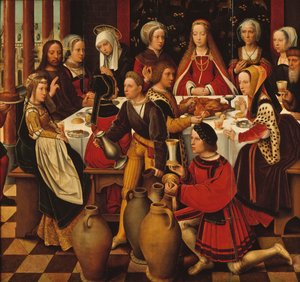 Bryllupet i Cana, ca. 1530-50