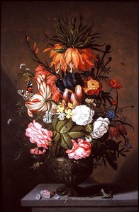 Stilleben med diverse blomster, 1634 av Ambrosius the Younger Bosschaert