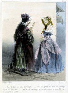 Karikatur - i "" Madeleines"" av Cham, v.1870-1880 av Amédée de Noé