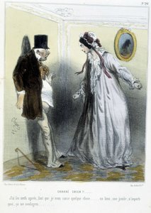Crrré chien! - i “” Madeleines ”” av Cham, v.1870-1880 av Amédée de Noé