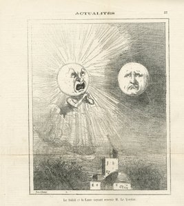 Illustrasjon av Cham (1819-1879) i Le Charivari av Amédée de Noé