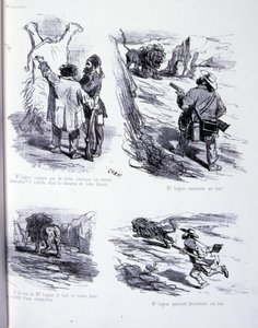illustrasjon for Kunsten å fete og gå ned i vekt av Amédée de Noé