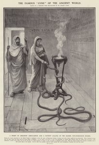 Den berømte "kuren" fra den antikke verden (litho)