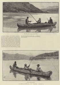 Laksefiske i Nord-Amerika av Amedee Forestier