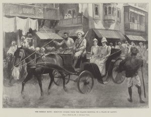 The Bombay Riots, fjerner sykepleiere fra pestsykehuset til et trygt sted