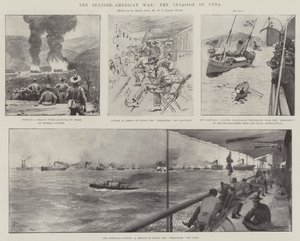 Den spansk-amerikanske krigen, invasjonen av Cuba
