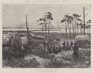 Den spansk-amerikanske krigen, USAs leir ved Tampa havn