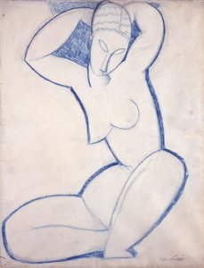 Karyatid av Amedeo Modigliani