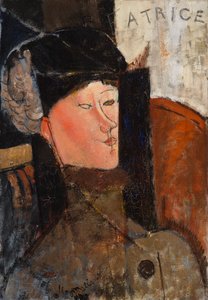 Beatrice (Portrett av Beatrice Hastings) av Amedeo Modigliani
