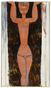 Cariatide, 1913 av Amedeo Modigliani