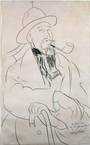 Charles Guerin. Portrett av Charles Guerin av Amedeo Modigliani