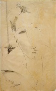Hanka Zboroska av Amedeo Modigliani
