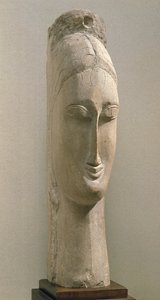 Hodet til en kvinne av Amedeo Modigliani