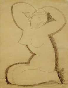 fremdriftsplan av Amedeo Modigliani