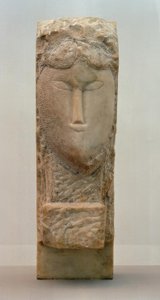 Hodet til en kvinne av Amedeo Modigliani
