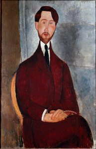Leopold Zborowski - Portrett av Leopold Zborowski av Amedeo Modigliani