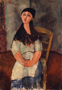 Lille Louise, 1915 av Amedeo Modigliani