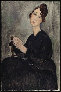 Portrett av Dèdie, 1918 av Amedeo Modigliani