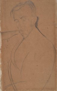 Portrett av Donato Frisia av Amedeo Modigliani