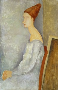 Portrett av Jeanne Hebuterne, 1918