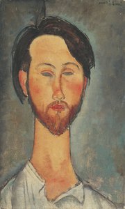 Portrett av Léopold Zborowski 1889-1932, 1918. av Amedeo Modigliani