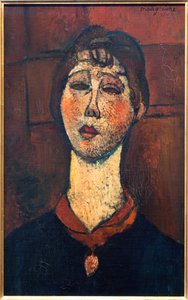Portrett av Madame Georges Dorival av Amedeo Modigliani