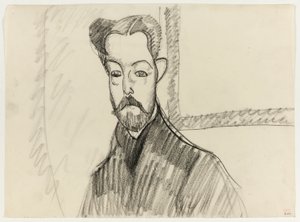 Portrett av Paul Alexandre av Amedeo Modigliani