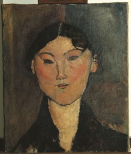 Portrett av en kvinne av Amedeo Modigliani