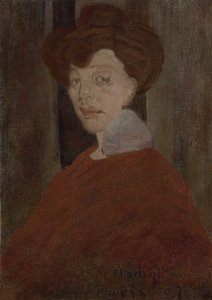Portrett av en kvinne, 1907 av Amedeo Modigliani