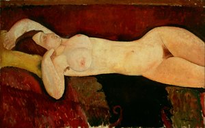 Liggende naken ca. 1919