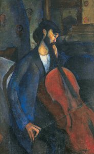 Voloncellisten av Amedeo Modigliani