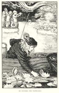 Han plukket vannliljen (gravering) av Amelia M. (attr.to) Bowerley or Bauerle