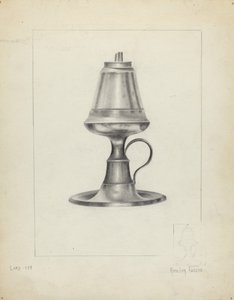 Kamphen lampe av Amelia Tuccio