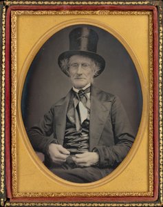 Portrett av en mann av American 19th Century