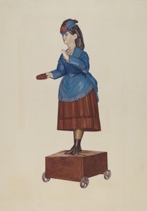 Sigarbutikkfigur av American 20th Century