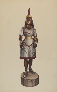 Sigarbutikk Pocahontas av American 20th Century