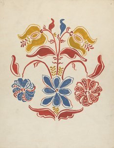 Design fra foreslått portefølje av American 20th Century