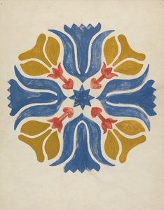 Design fra foreslått portefølje av American 20th Century