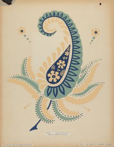 Tidlig kalifornisk skjørt fra porteføljen "Decorative Art of Spanish California" av American 20th Century