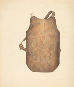 Brystplate av jern av American 20th Century