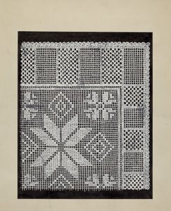 Lace Hardanger av American 20th Century
