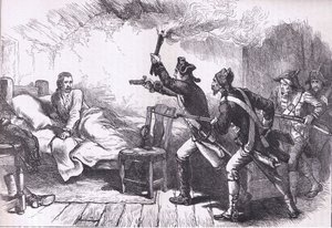 Arrest of General Westcott, illustrasjon fra Cassells History of the United States utgitt av Cassell, Petter & Galpin, ca. 1900 (litho) av American English school