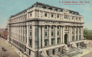 Alexander Hamilton US Custom House, New York City, New York, USA (farget bilde) av American Photographer (after)