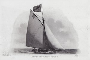 Atlantic City Champion, Mehrer II (s/hvitt bilde) av American Photographer (after)