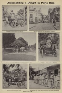 Bilkjøring en fryd i Porto Rico (s/hv-bilde) av American Photographer (after)